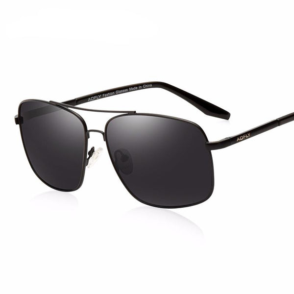 Double Bridge Men's Polarized Sunglasses