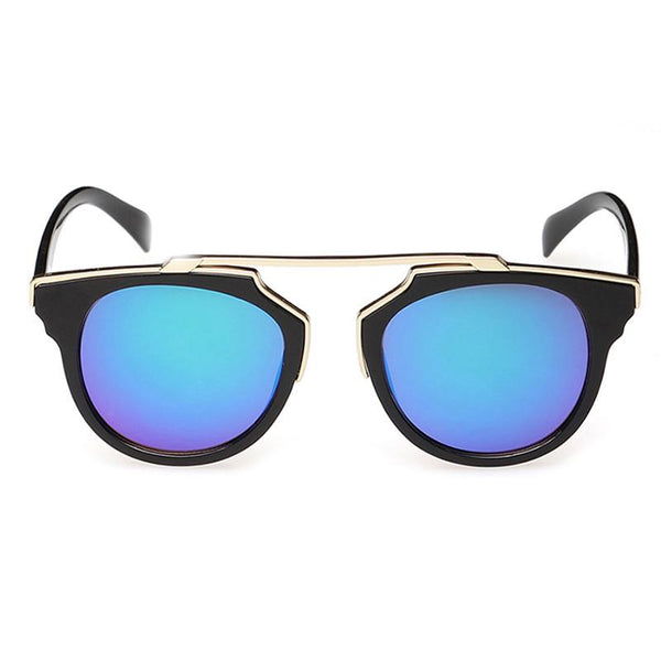 Retro Mirror Women''s Cat Eye Sunglasses