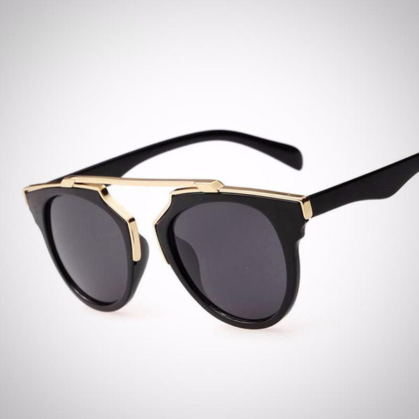 Retro Mirror Women''s Cat Eye Sunglasses