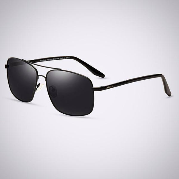 Double Bridge Men's Polarized Sunglasses